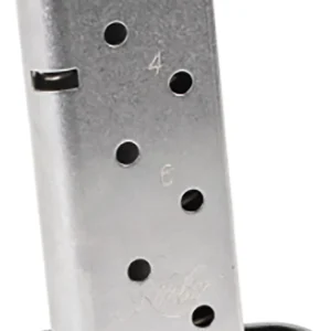 Kimber Mfg, Inc 1200845A Micro 9 7rd Extended 9mm Luger Silver Stainless Steel