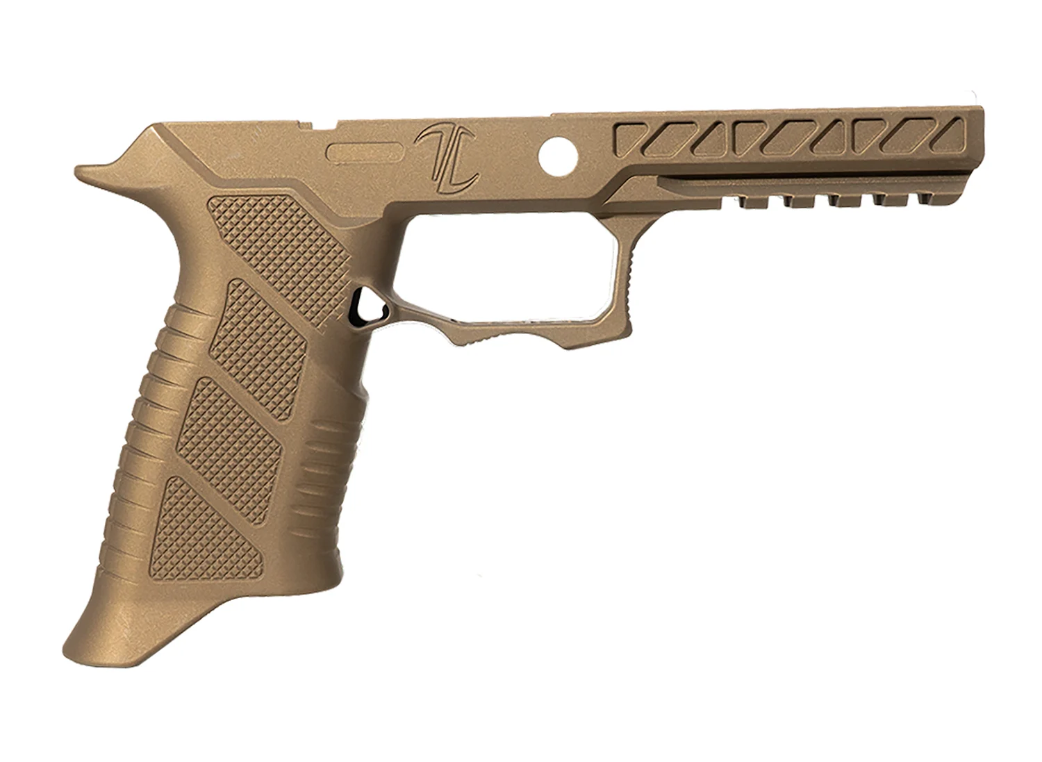 Timber Creek Outdoors SSP320PROGMBB Pro Grip Module Burnt Bronze Fits Sig P320