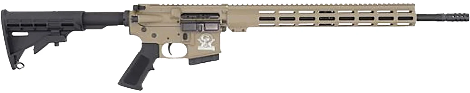 Great Lakes Firearms GL15350SSFDE16 GLFA 350 Legend 5+1 18" Stainless Threaded Barrel, Flat Dark Earth Cerakote Picatinny Rail Aluminum Receiver, M-LOK Handguard, Black Synthetic Stock, Mil-Spec Grip