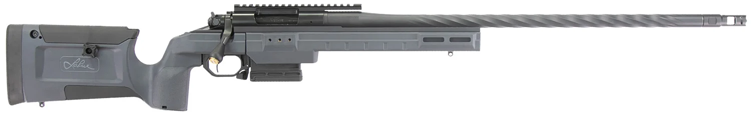 Larue Tactical LTKRGSIETE300WSM24GRY Siete Magnum 300 WSM 3+1 24" Sendero Fluted Barrel Gray Right Hand