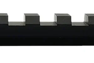 Weatherby J010001 Picatinny Rail Black Aluminum Weatherby Mark V Weaver Mount Magnum 9-Lug Action 20 MOA