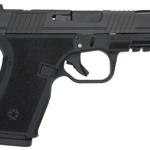 Black Rain Ordnance FLP9MMBLK Compact Frame 9mm 15+1 4" Stainless Steel Slide