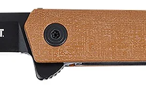 CRKT 7097DK CEO 3.35" Folding Plain Brown