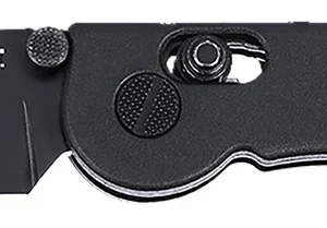CRKT M16-03XK M16 03XK EDC 3.57" Folding Spear Point Plain Black EDP D2 Steel Blade, Black Grivory Handle