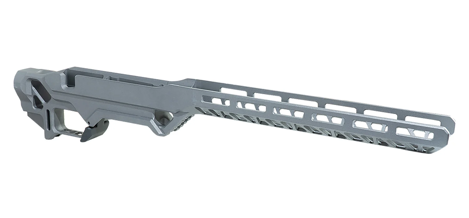 Timber Creek Outdoors ERCR7SAT Enforcer Rifle Chassis Tungsten Aluminum SA Rem700 Action Right