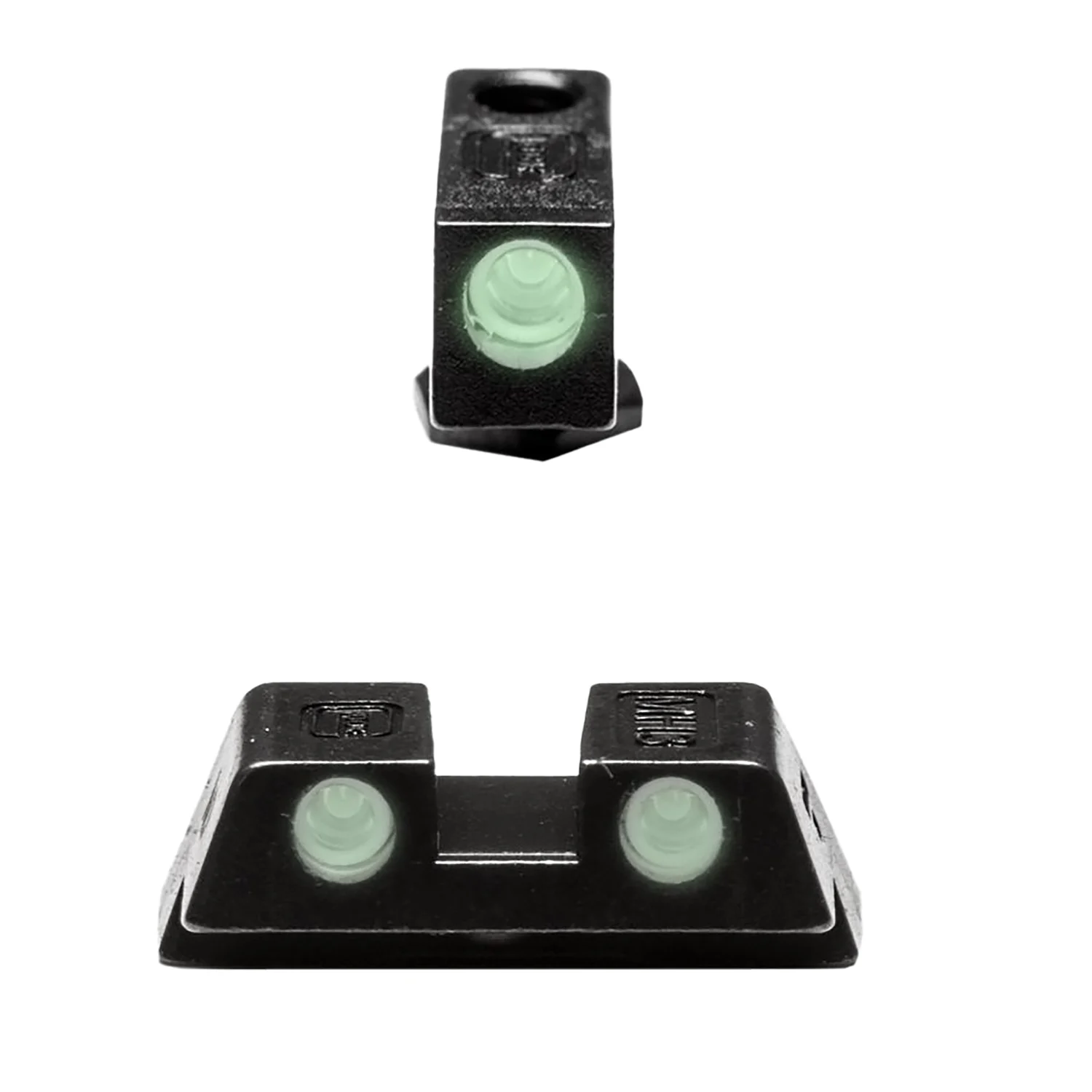 Glock 39930 Green Night Sight Black Frame Fits Glock 42/43