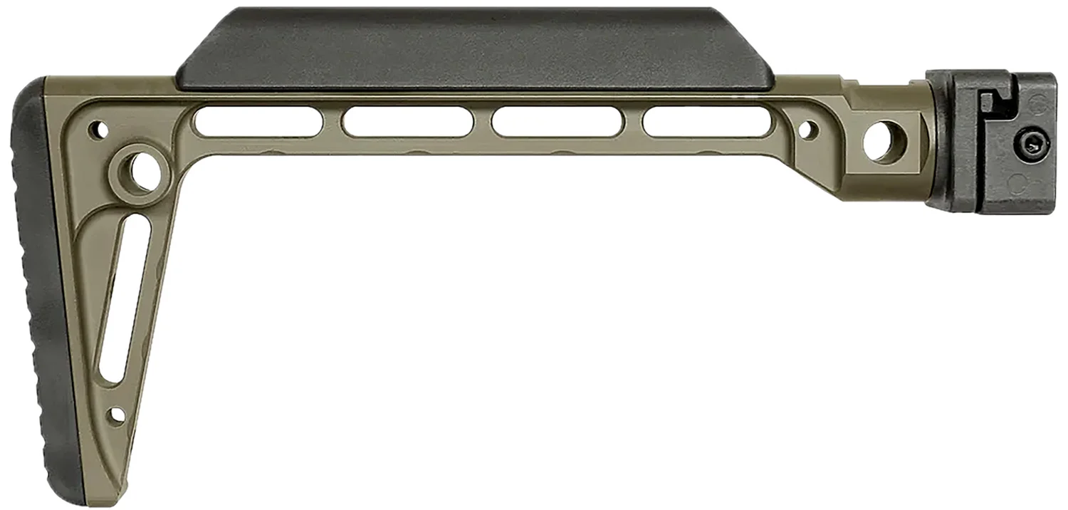 Midwest Industries MIMINSFODG Minimalistic Side Folding Stock ODG 6061 Aluminum Folding