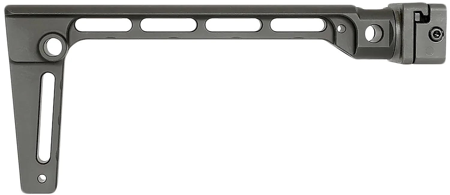 Midwest Industries MIARMSF Arm Brace Side Folding Stock Black 6061 Aluminum Fixed