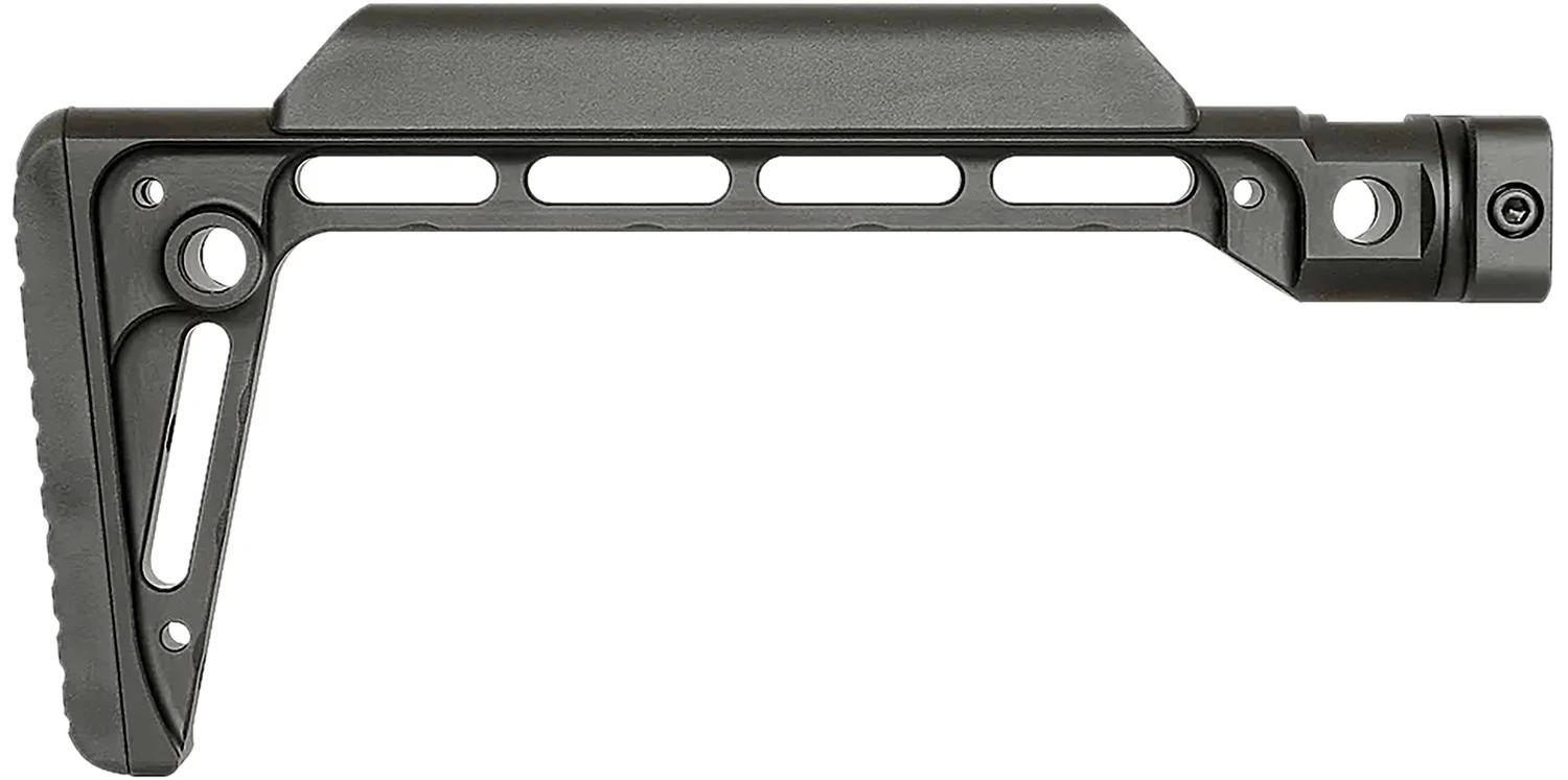 Midwest Industries MIMINF Minimalistic Fixed Stock Black 6061 Aluminum Fixed