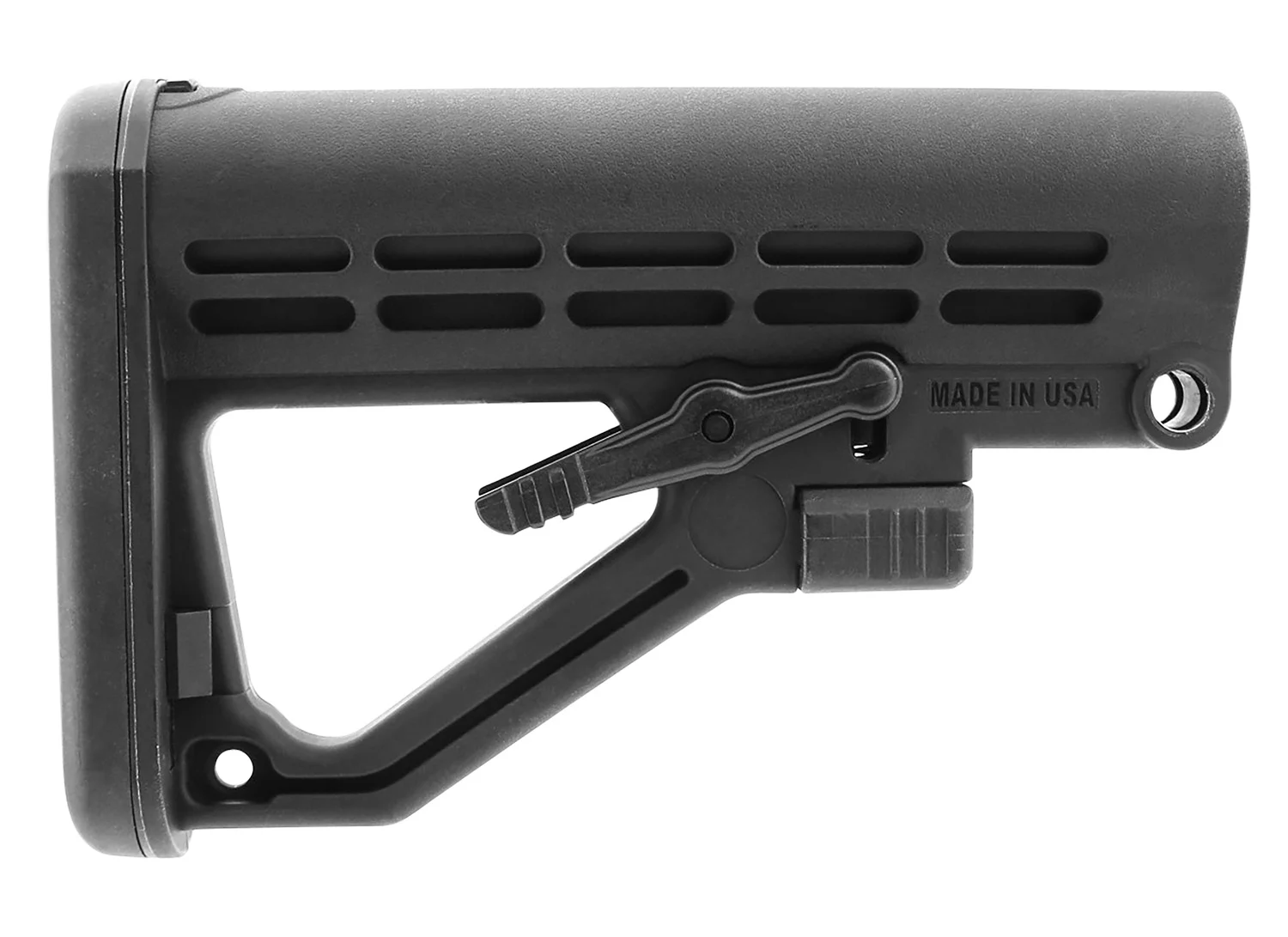 TacFire MAR082B Mil-Spec Stock w/ Pad Black