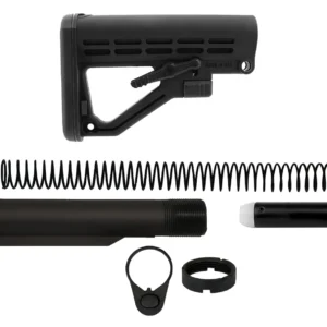 TacFire MAR050B Mil-Spec Buffer Tube Black Matte AR-15