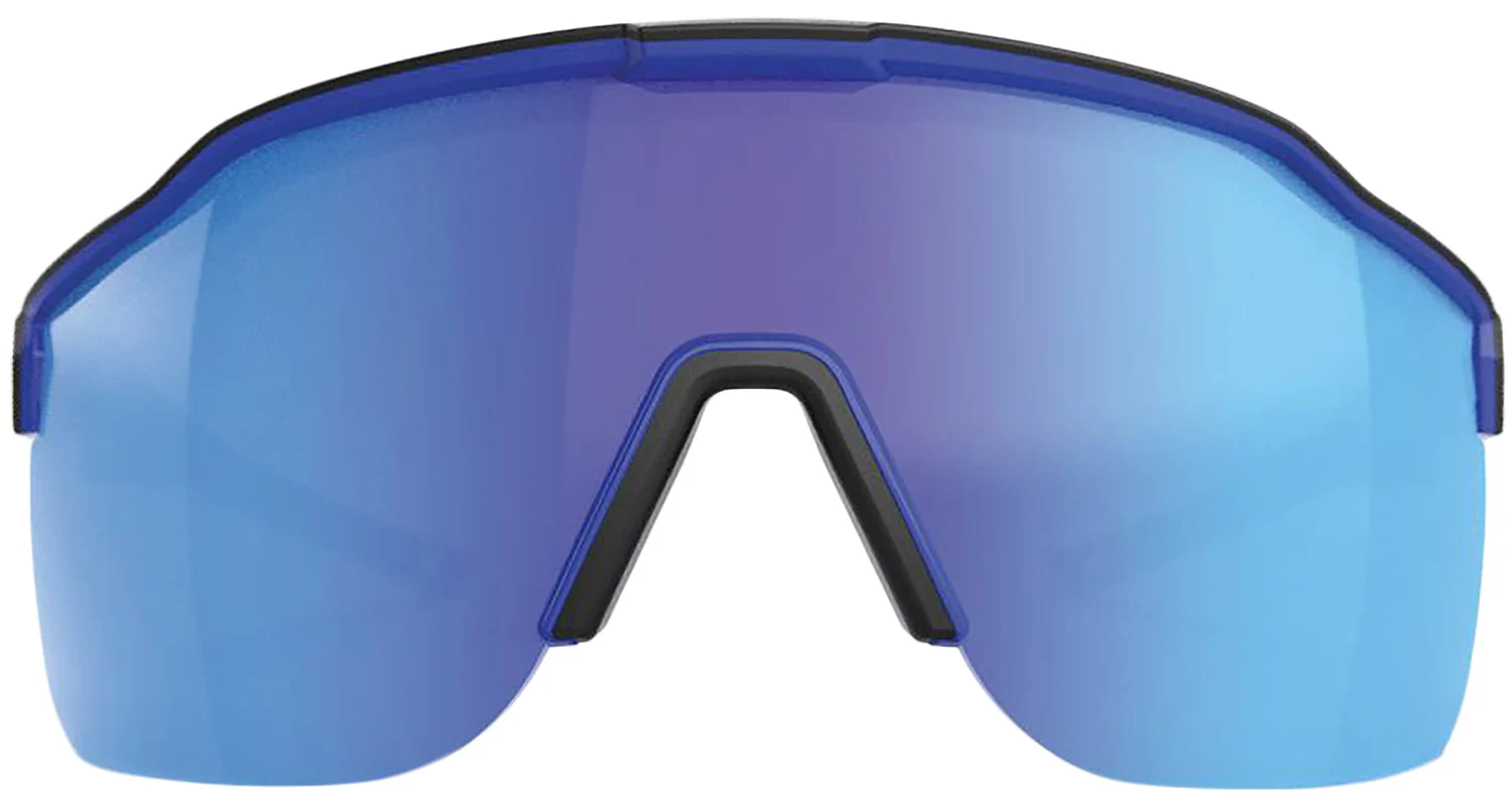Glock AS41038 Safe Action Tactical Glasses Blue Mirror Lens Black Frame