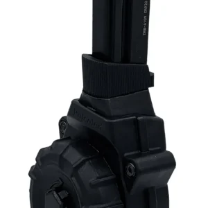 ProMag DRMA109 30rd Drum 9mm Fits Shadow Systems CP920 Black DuPont Zytel Polymer