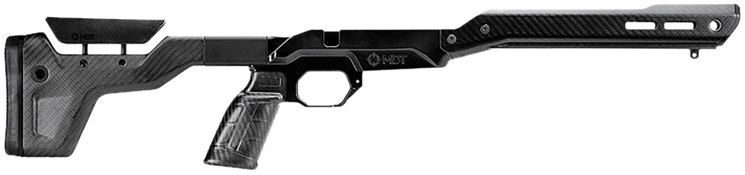 Mdt Sporting Goods Inc 107380BCF HNT26 Chassis System Black Carbon Fiber Fits Remington 700 ARCA