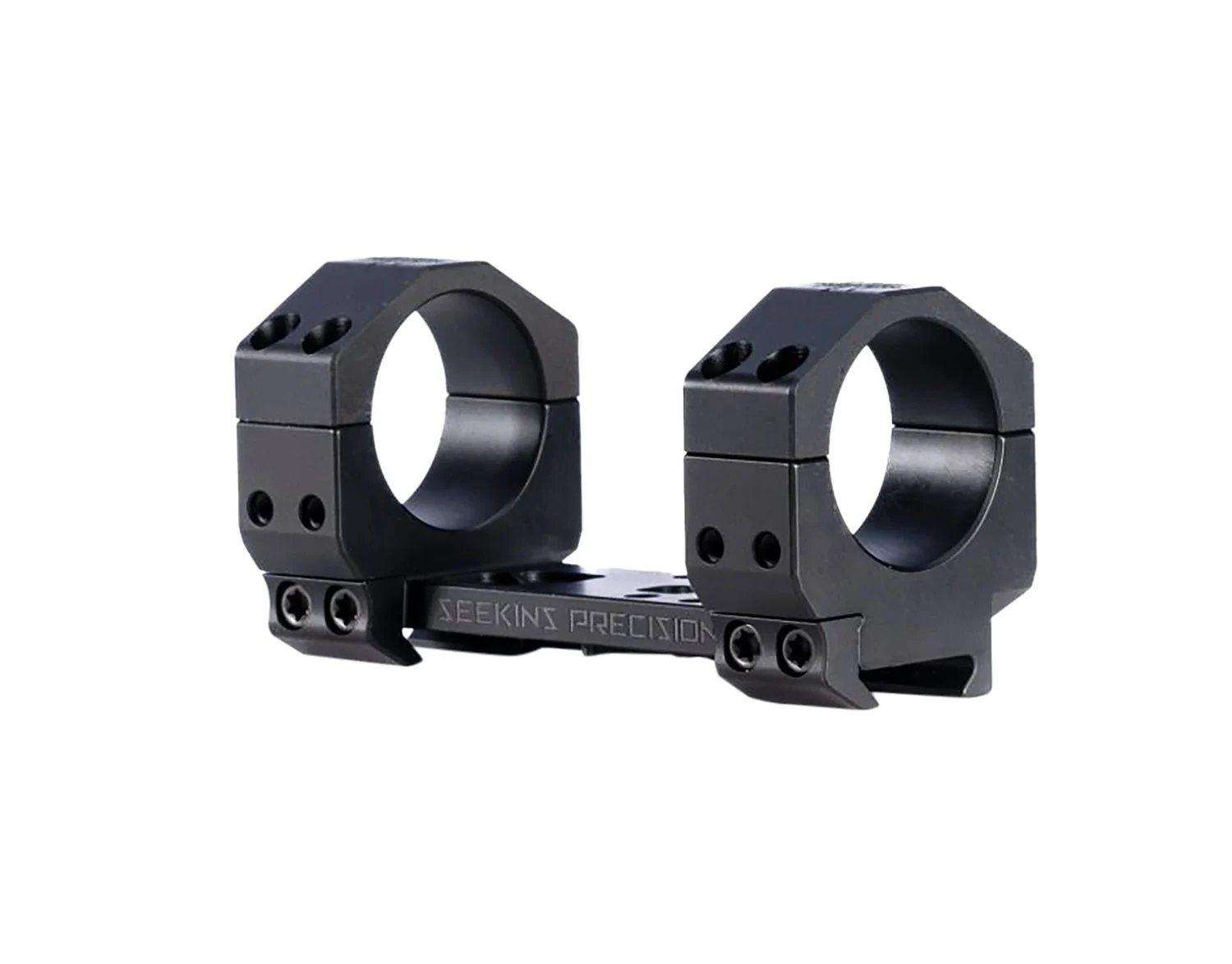 Seekins Precision 0010650114-F Precision Mount Black 7075 Aluminum 35mm Tube