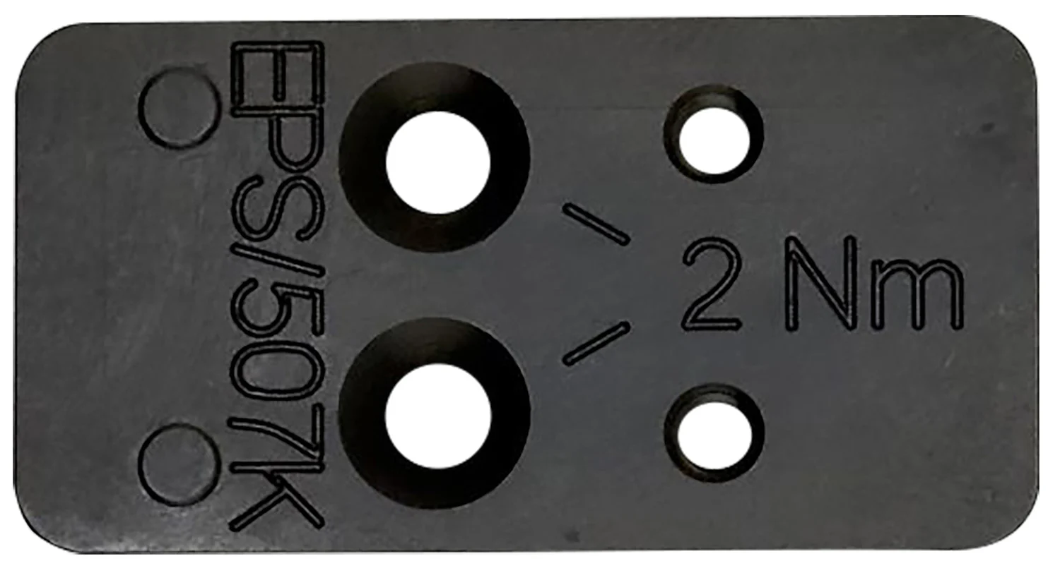 HK 51000381 Mounting Plate Black HK VP OR