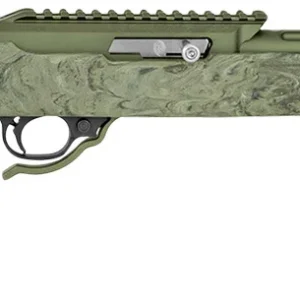 Tactical Solutions ATE2MODBHGGRN X-Ring VR Gen2 22 LR Matte OD Green Barrel & Receiver, Hogue OverMolded Ghillie Green Synthetic Stock