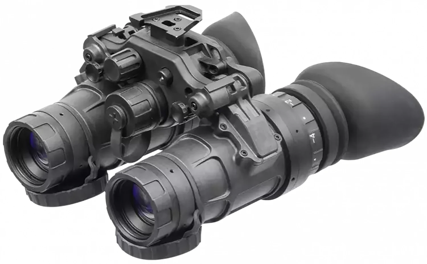 AGM Global Vision 12UN41284123111 UNVG Night Vision Goggles Black 1x 64-72 Ip/mm Resolution