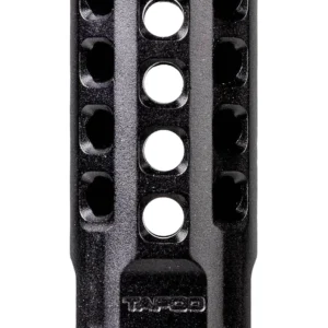 Tapco TAP22004 Muzzle Brake Black Anodized Aluminum 1/2"x28 Threads 2" OAL .920" Diameter 22 LR