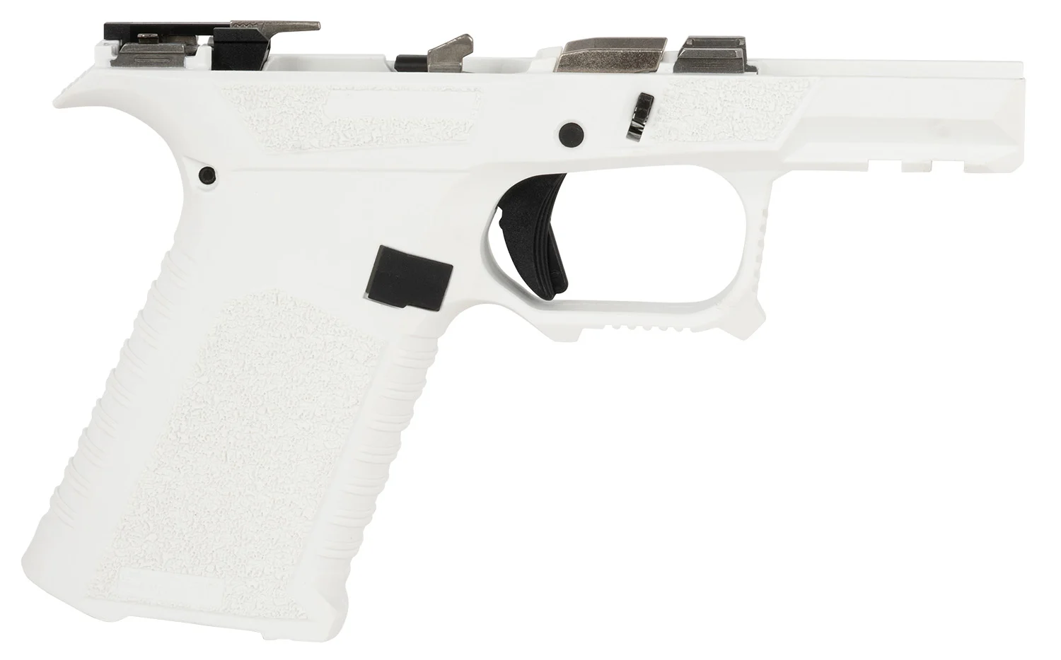 Sct Manufacturing 0226020000IF Full Frame White 9mm Luger Polymer Frame