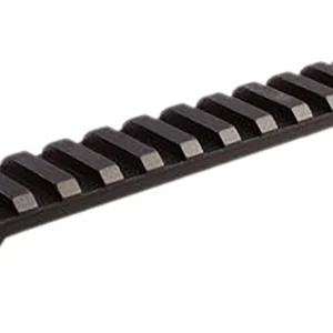 Talley PLM258160 Black Anodized Aluminum Picatinny Rail Mount Long Action 20 MOA
