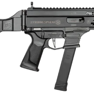 Grand Power 810091152850 Stribog SP9A3G 9mm Luger 8" Black, SB Tactical Brace