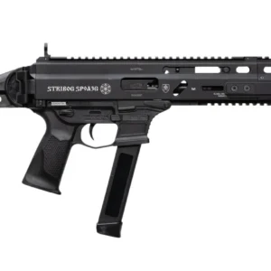 Grand Power 810091156025 Stribog SP9A3G 9mm Luger 16" Black Barrel, Black Receiver, Polymer Stock & Grip