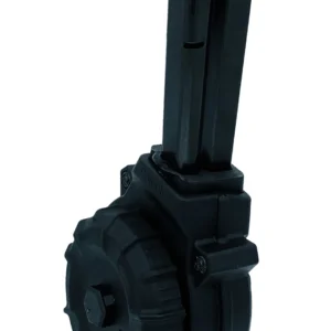 ProMag DRMA47 50rds Drum 9mm Fits CZ-75 Black Polymer