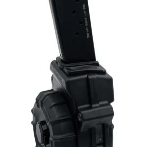 ProMag DRMA95 30rd Drum 9mm Fits Ruger LC9/EC9 Black Polymer