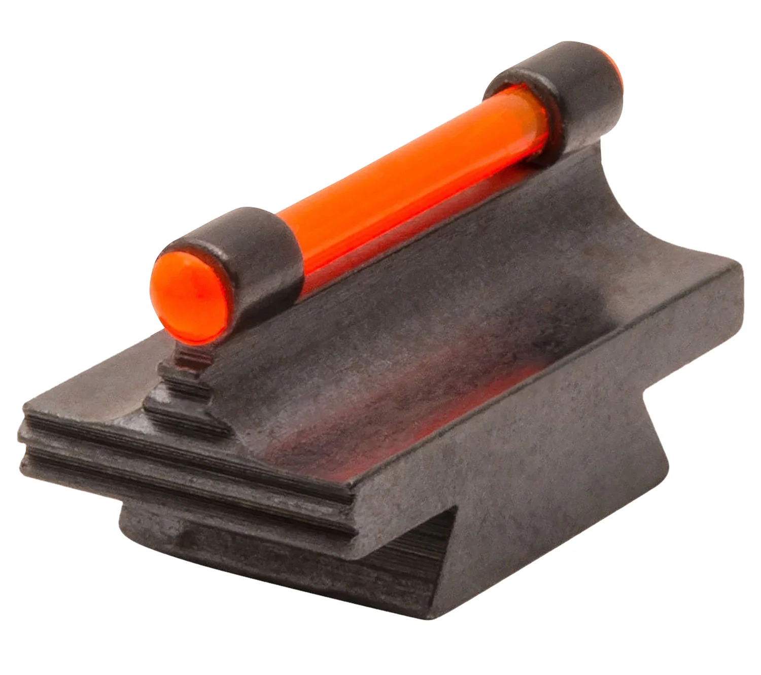 TruGlo TGTG95343RR Front Sight Red Front Fiber Optic/Black Frame 3/8" Dovetail, .343" High