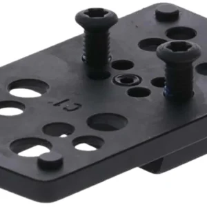 TruGlo TGTG8950C2 Pistol Red Dot Sight Mount Black Nitride Fortress Steel Trijicon RMR Mount