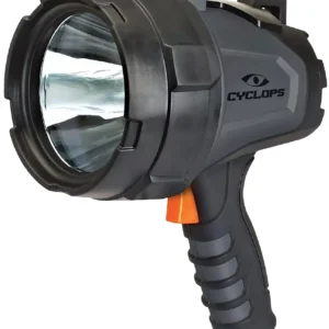 Walker's CYC1000HHS Cyclops Spotlight Black 1000 Lumens LED Polymer 550 Meters