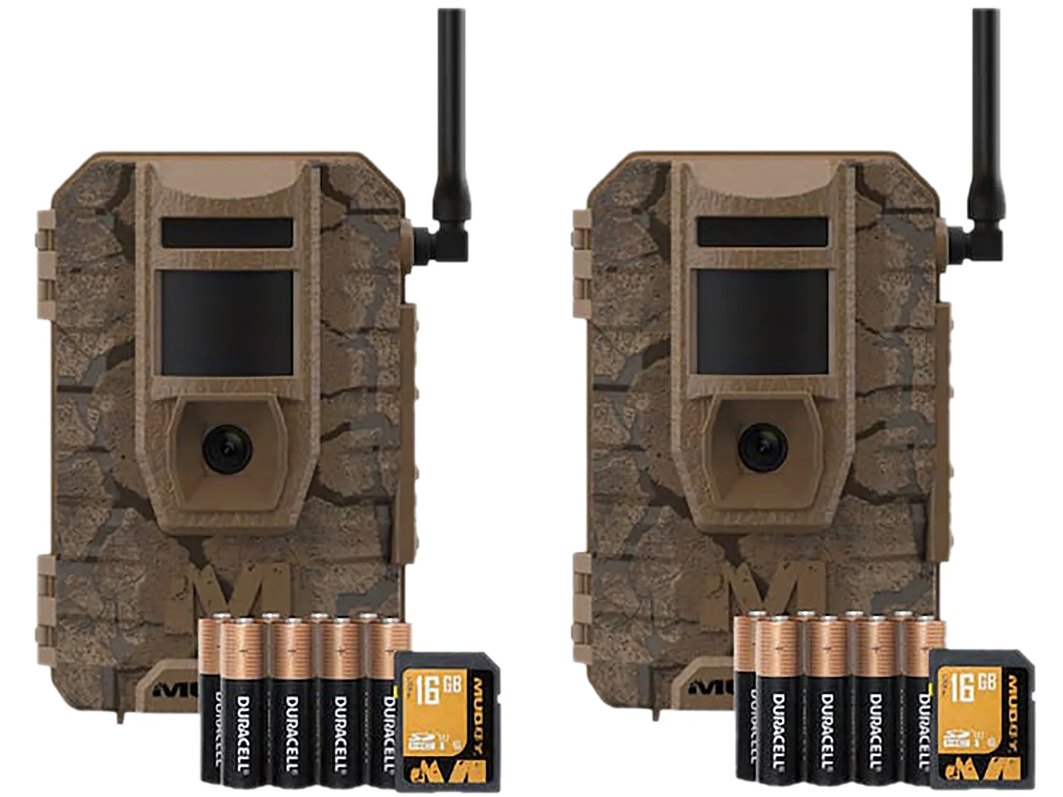 Muddy MUDMTGTRK2PK Mitigator Cellular Trail Camera 2 Pack