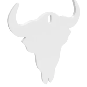 Birchwood Casey BC-47719 Centerfire Silhouette Skull 3/8" AR500 Steel Target