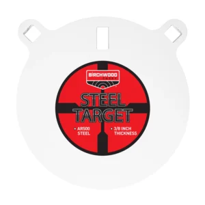 Birchwood Casey BC-RND8-38 Centerfire Target 3/8" AR500 Steel 8" Round Gong