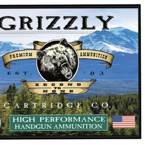 Grizzly Ammo GC357S2   357Sig 90gr Jacketed Hollow Point 20 Per Box/10 Case