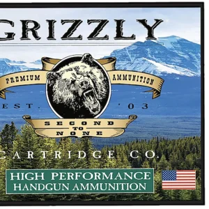 Grizzly Ammo GC44M16 44RemMag 300gr Wide Flat Nose Gas Check 20 Per Box/10 Case
