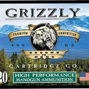 Grizzly Ammo GC44M+P2   44RemMag+P 240gr Jacketed Hollow Point 20 Per Box/10 Case