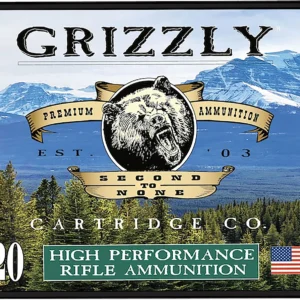 Grizzly Ammo GC44M+P3 44RemMag+P+ 360gr Full Metal Jacket Flat Point 20 Per Box/10 Case