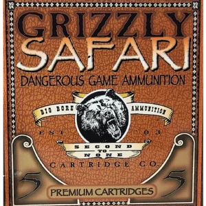 Grizzly Ammo GC47NE1 470NitroExpress 500gr Triple Shock X 5 Per Box/10 Case