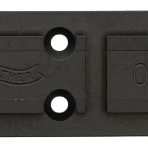 Walther Arms 5136211 Optic Plate Black Steel Fits Walther PDP 2.0