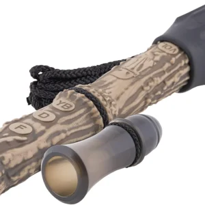 Avian X FLX-FLXDR065 Flextone Buck Rage Plus Call Attracts Doe/Fawn Species Black/Brown Rubber