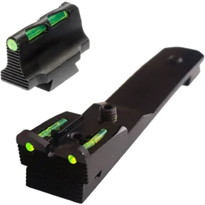HiViz HHVS500 LiteWave for Henry Rifle Green/Red/White Front Green/Red Rear