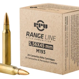 TR&Z PPR556   5.56mm 55gr Full Metal Jacket Boat Tail 20 Per Box/50 Case