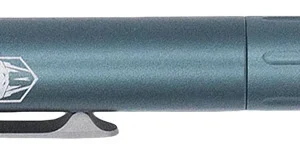 CobraTec Knives CNCOTFPGRYGEN2 Tactical Pen Gen II Gray Aluminum D2 Steel Blade, Includes Pocket Clip