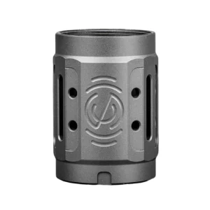 SilencerCo AC5447 Alpha MAAD Brake 2.0 Black Anodized Aluminum 2" OAL 1.45" Diameter