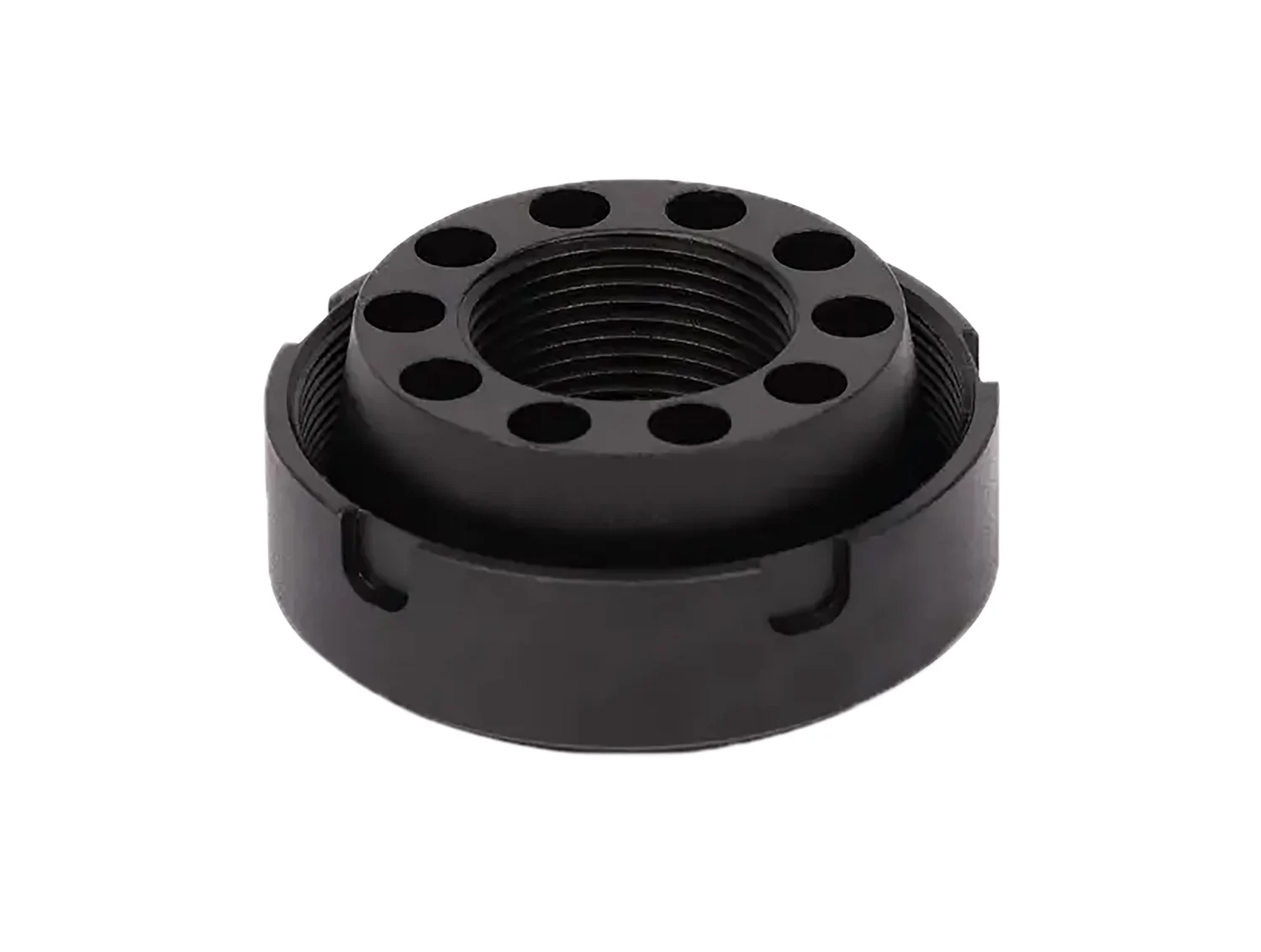 SilencerCo AC4744 Charlie Direct Thread Mount Fits 9/16"x24 Stainless Steel Oxide Black
