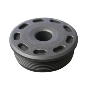 SilencerCo AC5390 Bravo Front Cap 30 Cal Fits Titanium Matte Black