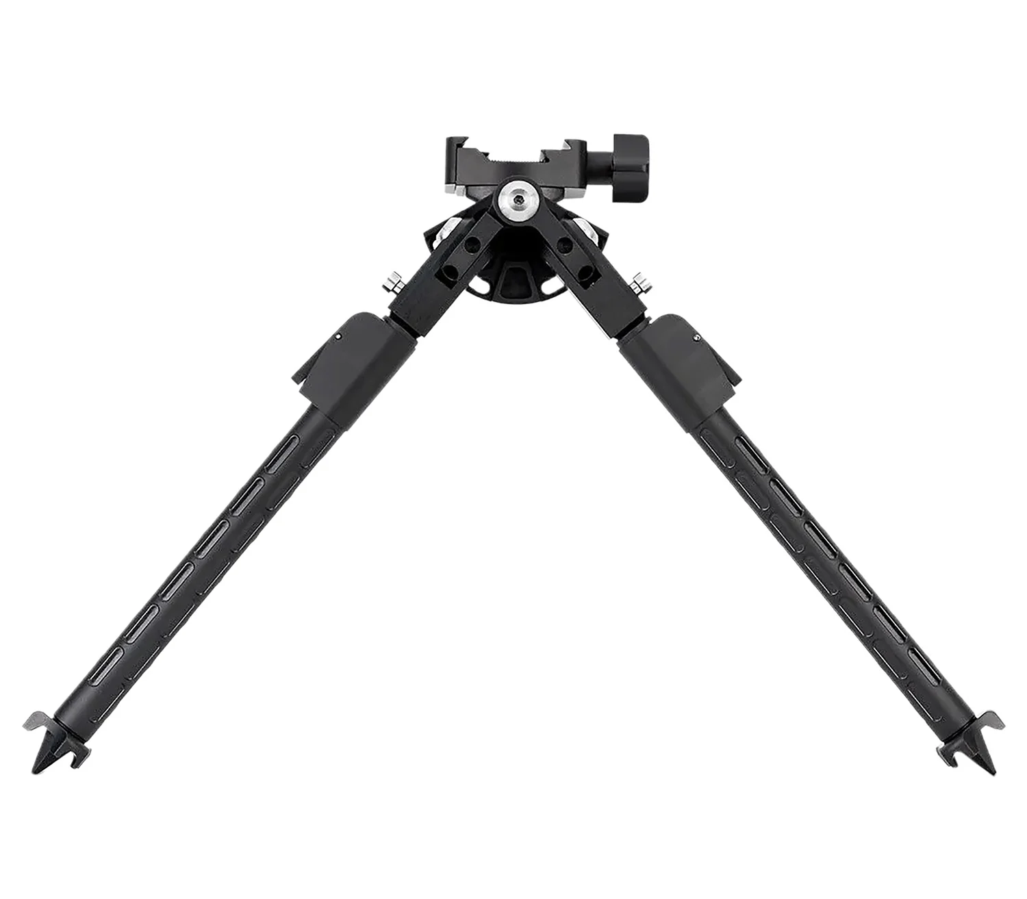 Mdt Sporting Goods Inc 106343BLK CKYE-POD Single Pull Bipod 9-15" High Black Anodized Aluminum