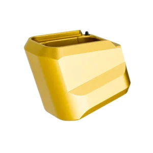 Tyrant CNC TDVP9MAGEXGOLD Magazine Extension Extension Fits H&K VP9/VP40/VP30 5rd Gold Aluminum